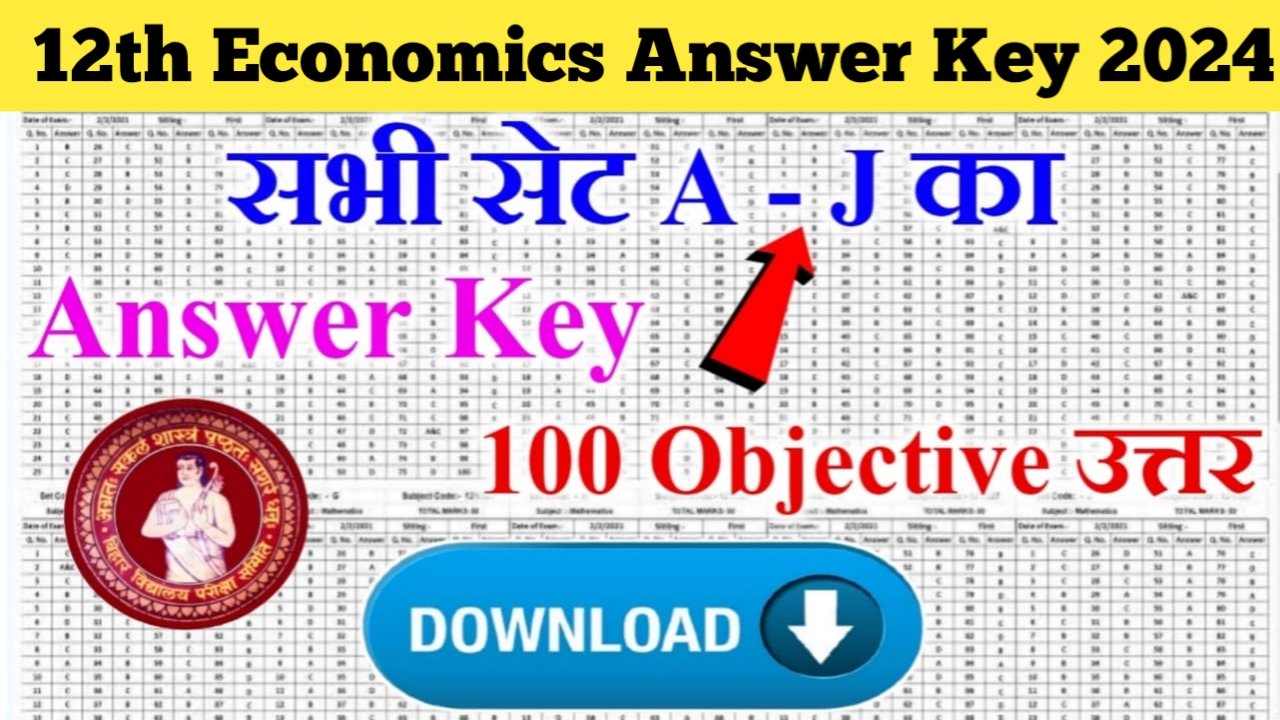12th Economics Answer Key 2024
